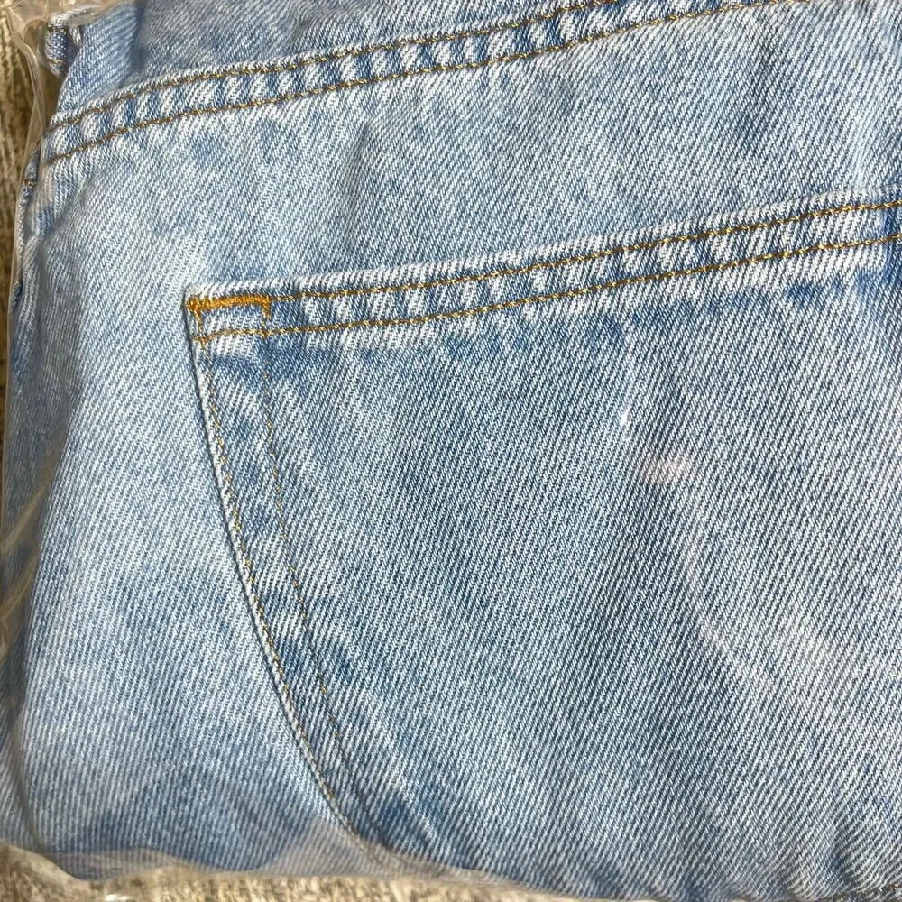 BDG Urban Outfitters Baggy Skate Fit Jeans Men's 32x30 Naturally Distressed Blue - Picture 5 of 16